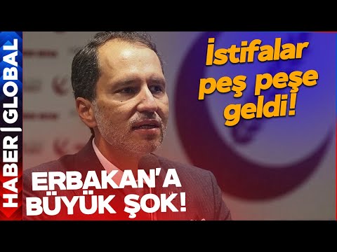 İstifalar Peş Peşe Geliyor! Yeniden Refah'ta Yaprak Dökümü! Fatih Erbakan'a Büyük Şok