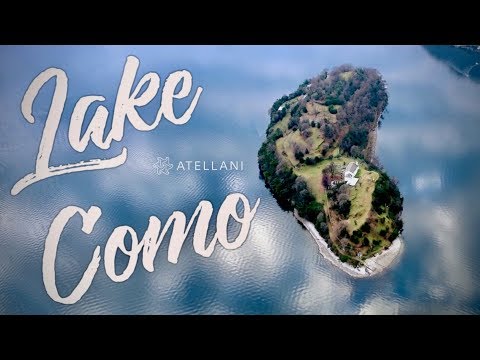 Lake Como travel guide by drone | Villa d'Este | Comacina Island | 5K