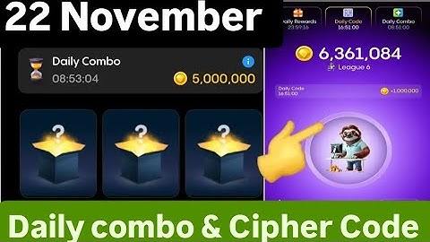 Gemz Daily Combo today 22 November | Gemz Daily Combo today | Gemz daily combo card | #gemz