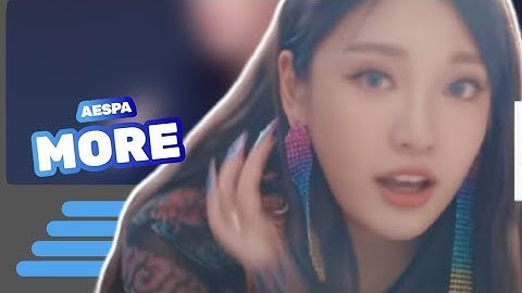 How Would AESPA sing MORE By K/DA [Line Distribution]