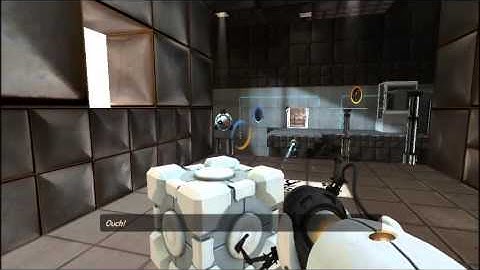 Portal Singleplayer Playthrough part 4: Forgive me, Companion Cube