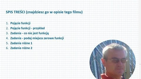 Funkcje - pojęcie funkcji  - Matematyka Liceum i Technikum