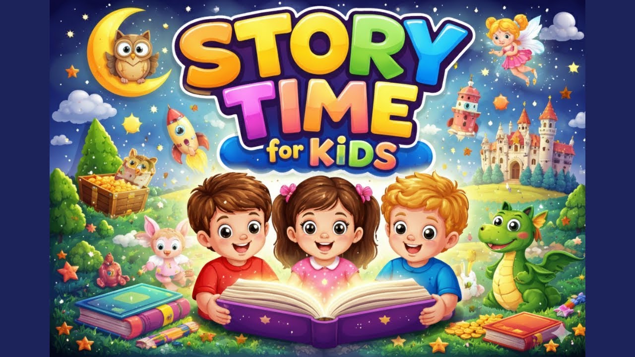 Story time for kids | The Cap Seller and The Monkeys