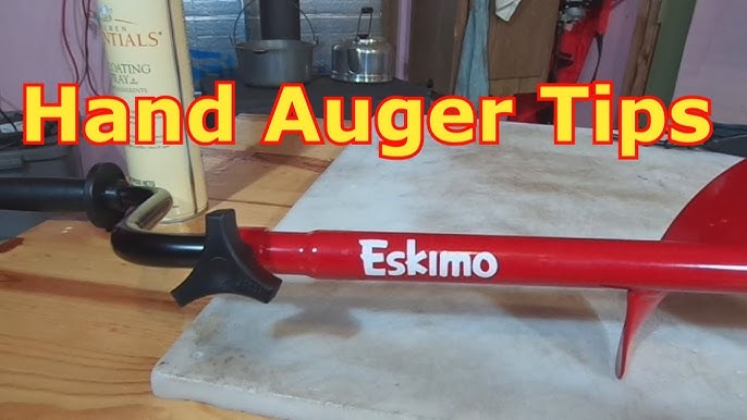 The Best $50 Ice Auger? Eskimo 6” Hand Auger Review: My Experience &  Opinions 