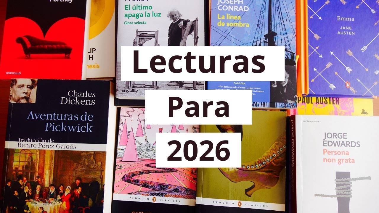 Mis libros disponibles para leer este año 2026 - YouTube