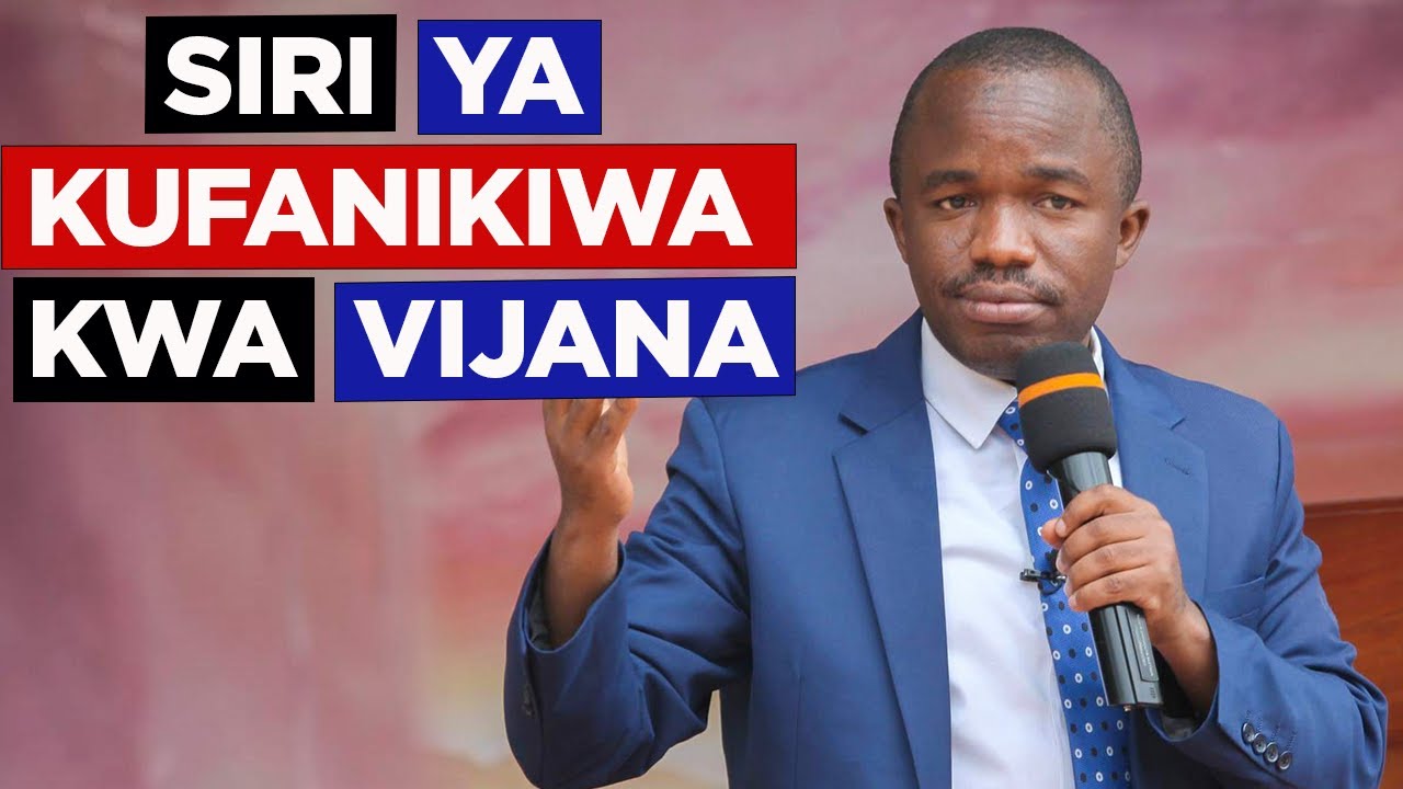 Hii Ndio Siri ya Kufanikiwa Katika Maisha Kwa Vijana - Pr David Mmbaga