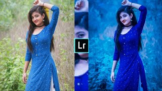 Moody Blue Effact photo Editing in Lightroom|Lightroom Editing|Lightroom mobile Tutorial 🔥 screenshot 5