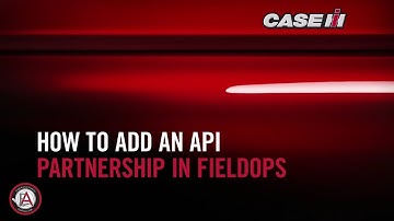 FieldOps How to Add an API Partnership