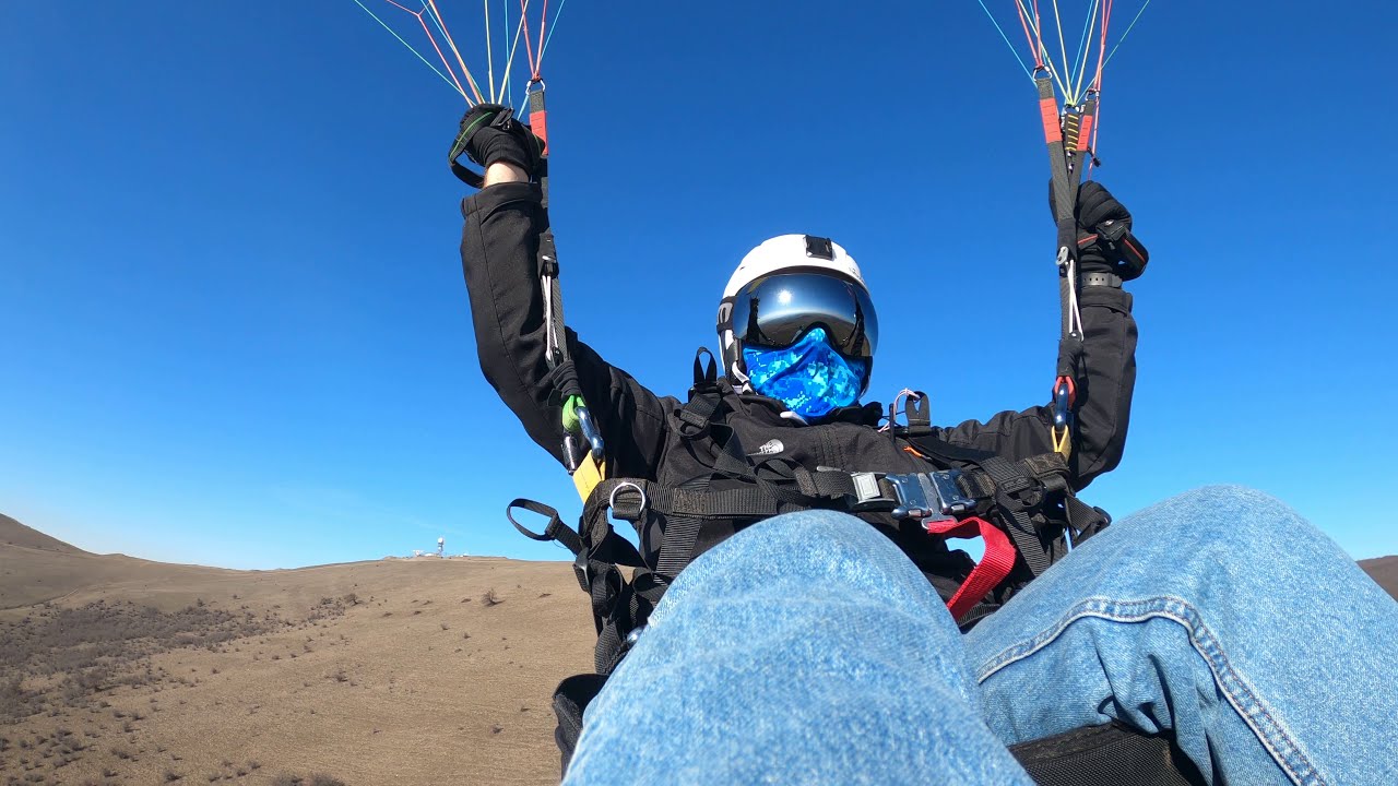 asimetric collapse paragliding
