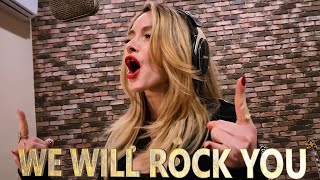 Queen - Freddie Mercury - We Will Rock You - Cover - Kati Cher - Ken Tamplin Vocal Academy