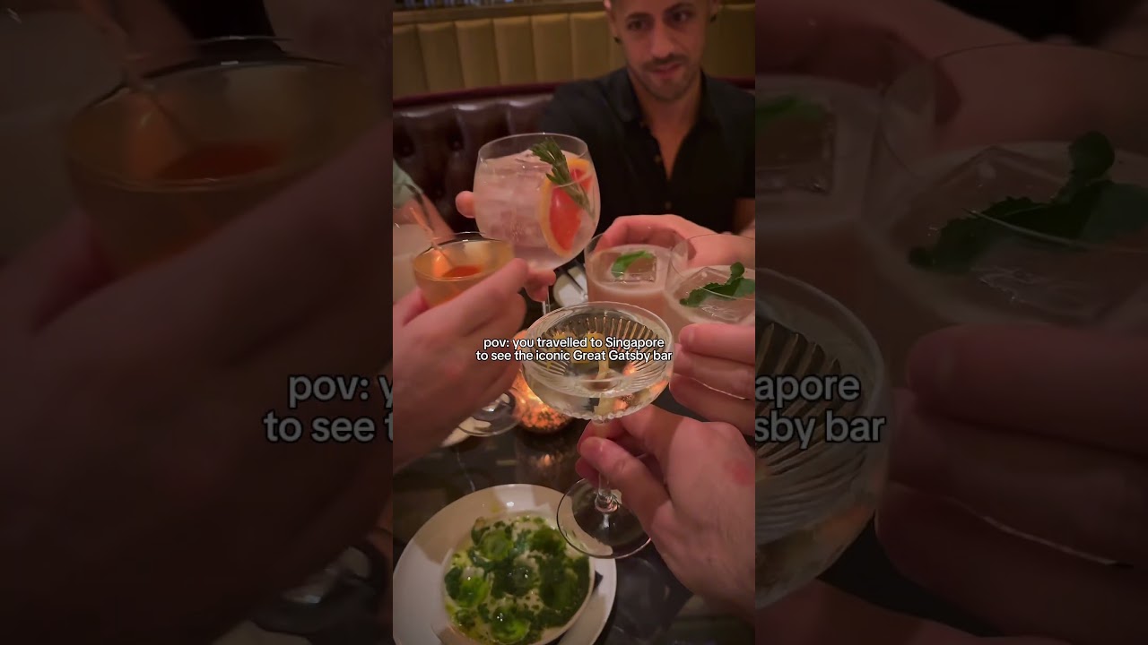 Great Gatsby FEELINGS at Singapores ATLAS Bar / a must visit!!