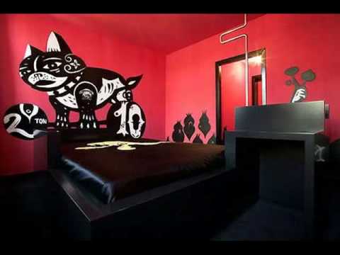 Pintura mural para habitaciones infantiles y juveniles youtube Colores para pintar cuartos de jovenes para hombre