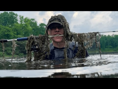 Whats Living in this Ultra Clear Pond?!?! (Underwater Footage)