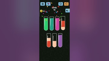 Water color sort game / level