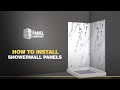How to install showerwall panels  installation guide  the panel company