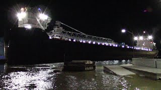ALGOMA INTREPID 2021 - PORT HURON AND NIGHT ARRIVAL GODERICH (APRIL 4/2021)/