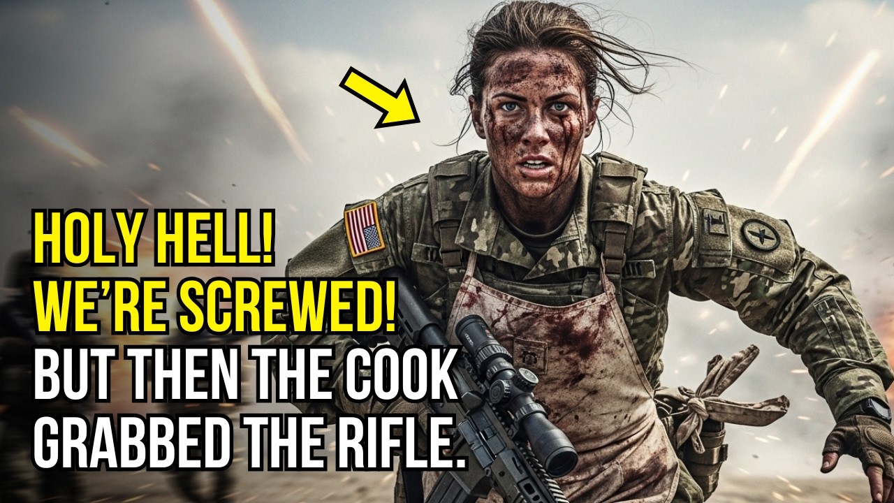 She Turned From Cook to Sniper in Seconds — And the SEALs Said, “We’ll Never Forget.”