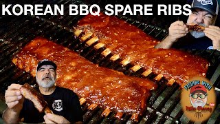 How To BBQ Spare Ribs With Korean Style BBQ Sauce