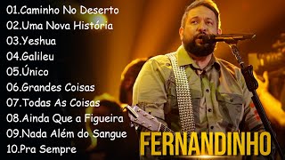 Caminho No Deserto , Uma Nova Historia,.. FERNANDINHO || Os 10 hinos gospel mais ouvidos de 2024