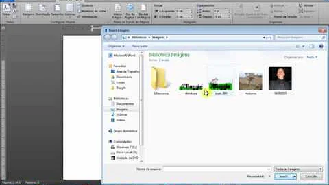 Como colocar uma imagem inteira na página do Word?