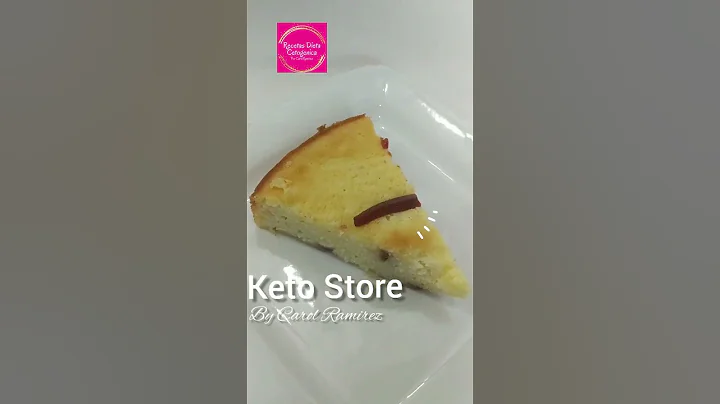 Keto Bizcocho (torta o pastel) de guayaba y queso....