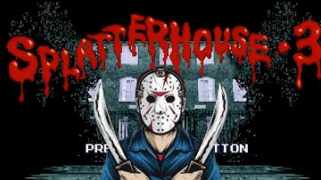 Splatterhouse 3 All Bosses (No Damage With Ending) Genesis/Megadrive