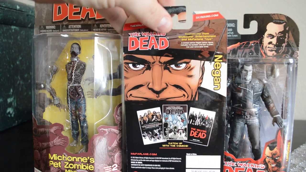 skybound walking dead figures