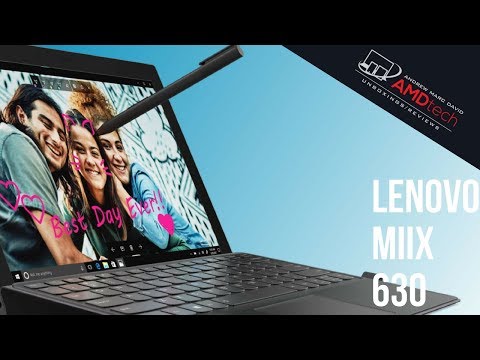 Lenovo Miix 630 Unboxing & Review:  Windows 10 on Snapdragon 835