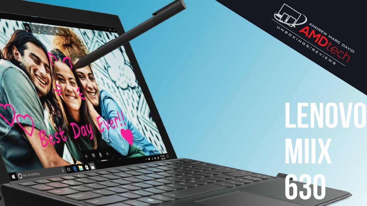 Lenovo Miix 630 Unboxing & Review: Windows 10 on Snapdragon 835