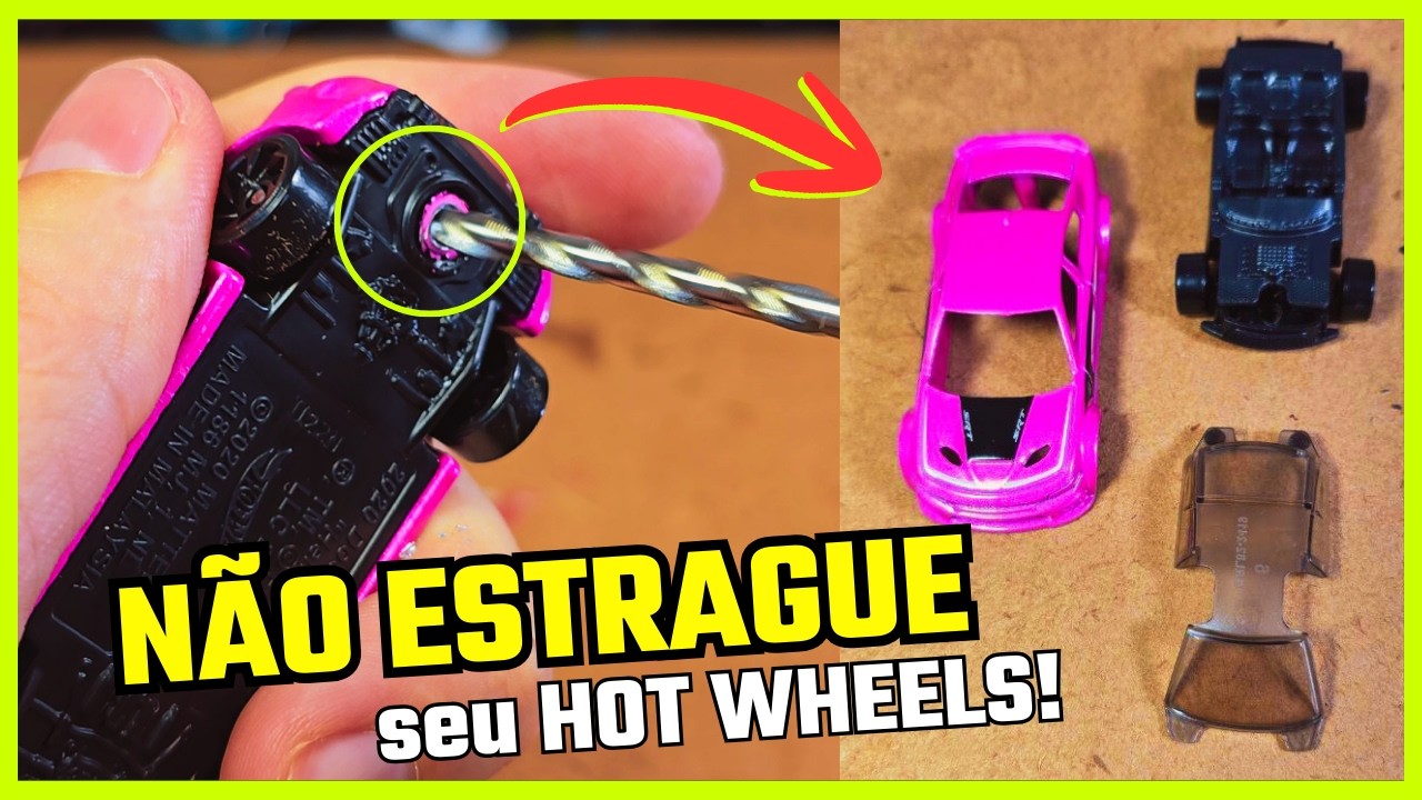 Como ABRIR e FECHAR seu Hot Wheels como um PROFISSIONAL