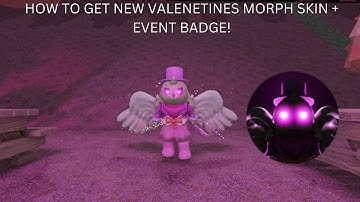 HOW TO GET ANGEL BUNNY MORPH SKIN & VALENETINES DAY EVENT BADGE IN PIGGY REBOOTED - ROBLOX