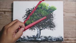 KING ART     MOTHER NATURE     N 1212  PAINTING TUTORIALL