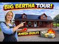 BIG BERTHA CABIN 3.0 CABIN TOUR, MODULAR CABIN, PREFAB CABIN, MODULAR HOME, AMISH BUILT HOMES