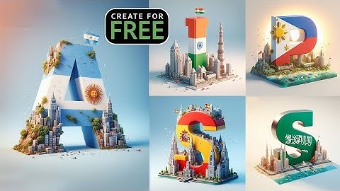 How to create 3D AI Social media Images | Bing image creator tutorial FREE | Ai Portraits Trend 2024