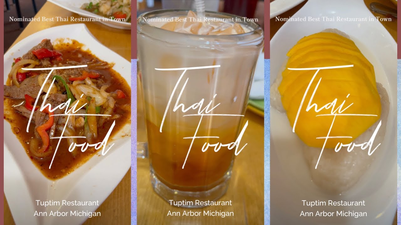 Tuptim Thai || Best Thai Restaurant in Town || 