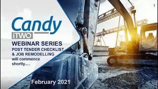 Post Tender Checklist &amp; Job Remodelling