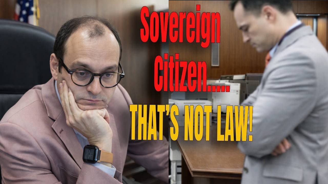 Sovereign Citizen Argument Falls Apart Under Judge’s Questioning!