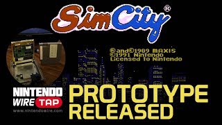 NES Prototype of SimCity Released After 25 Years | Nintendo Wiretap
