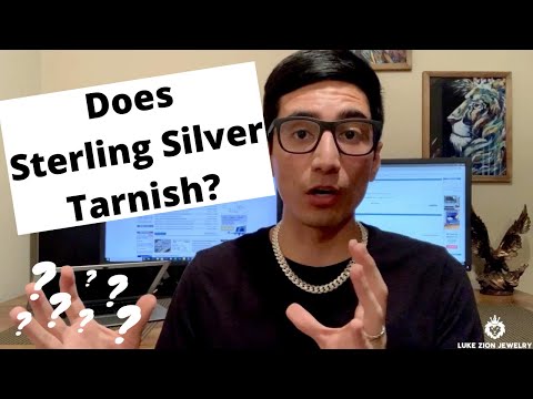 Video: Ali bo pozlačeno šterling srebro obarvalo?