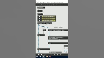 Amazing #glitch #ambient #sounddesign with Xfade technique #electronicmusic #maxmsp #experimental