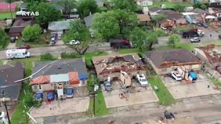 Aftermath of Tornadoes Struck Abilene, Ballinger, San Angelo