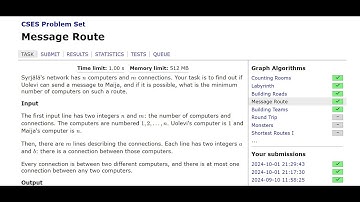 CSES GRAPH SERIES | Message Route | DAY 4