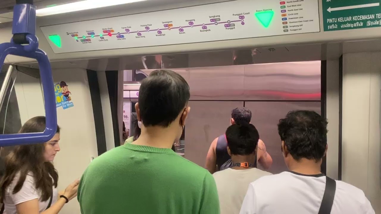 [SBST] ALS C751C Set 7079/7080 from NE8 Farrer Park - NE3 Outram Park (HarbourFront bound)