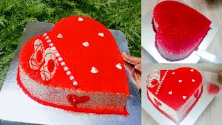 Red velvet cake without oven||Red velvet cake without  mould