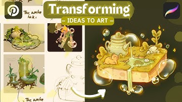 Simple Isometric drawing process for beginners✏️ Draw with me in Procreate