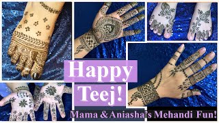 Teej Mehandi Designs | Full Hand and Feet Mehandi Designs | Simple & Easy Mehndi Design for Teej I
