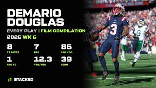 Details DeMario Douglas: Every Touch of 2026 Week 6 | Full Film Compilation Guide