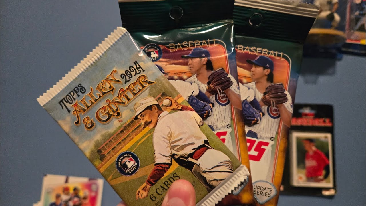 Random Baseball Pack Opening! - YouTube