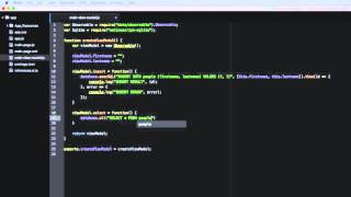 Use SQLite To Save Data In A Telerik NativeScript App