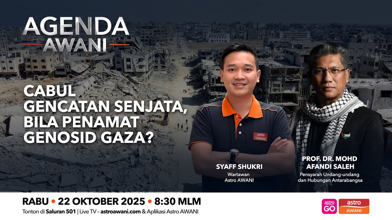 Agenda AWANI: Cabul gencatan senjata, bila penamat genosid Gaza